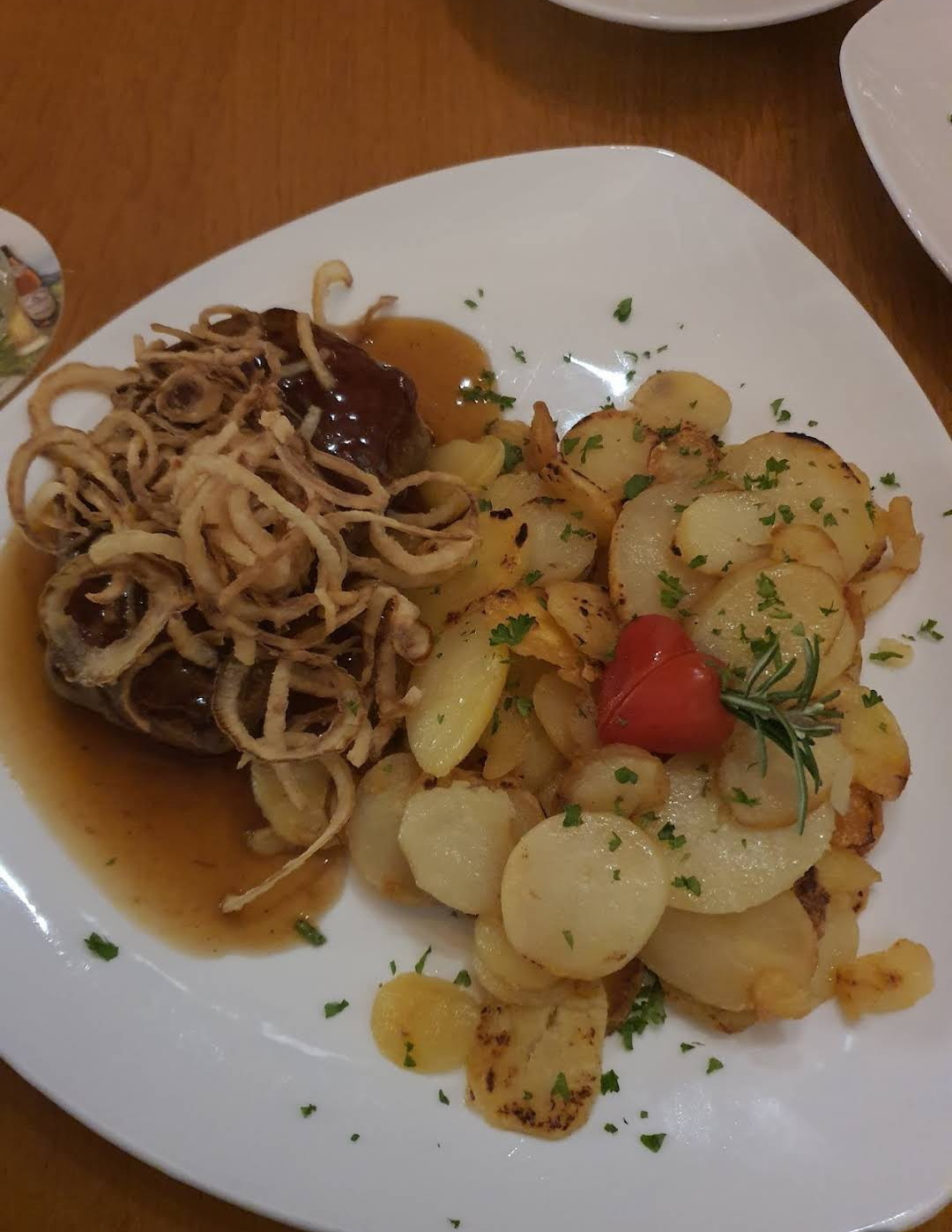 Zwiebelrostbraten